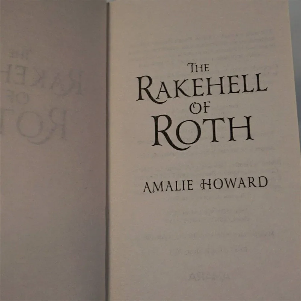 The Rakehell of Roth By Amalie Howard 2021 AMARA Books Paperback